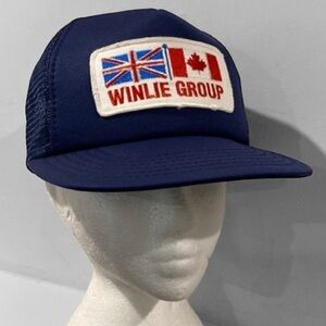 WINLIE Group Blue Mesh Cap